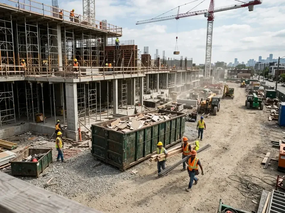 commercial-construction-site-w-002 — frequently asked questions, Low Cost Construction Dumpster Rental in Brooklyn, OH